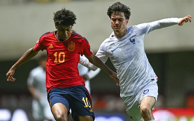 Top 5 giải đấu bóng đá xem Lamine Yamal tại UEFA U17